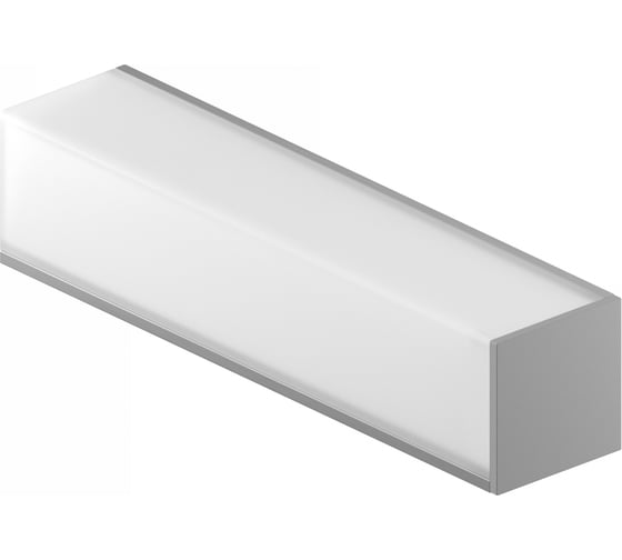 Комплект профиля для светодиодной ленты Geniled угловой 16x16x2000 М20 с заглушками и L-образным рассеивателем (3шт) 12345_ch_3 1