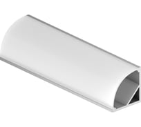 Алюминиевый профиль для светодиодной ленты серебро угловой Geniled 2 метра 5шт 12139_ch_5