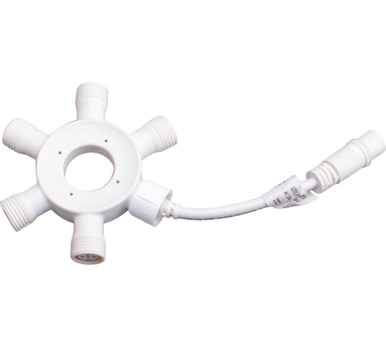 Соединитель для гирлянд Uniel UTC-F90 Y6 WHITE UL-00013231 1