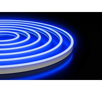 Светодиодный неон Apeyron 24В, 10Вт/м, синий, smd 2835 120д/м, PCB 8мм,6х12мм, 5м, IP65 / 17-303