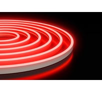 Светодиодный неон Apeyron 24В, 10Вт/м, красный, smd 2835 120д/м, PCB 8мм, 6х12мм, 5м, IP65 / 17-304