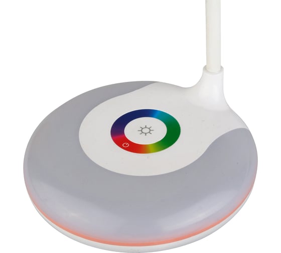 Настольный светильник Ultraflash UF-752 C13LED 6W, RGB, 3 уровня яркости 14490