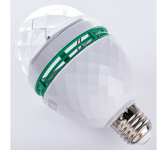 Светодиодная лампа Ergolux LED-A75DIS-3W-E27 DISCO 3Вт Е27 RGB 220-240В 14541