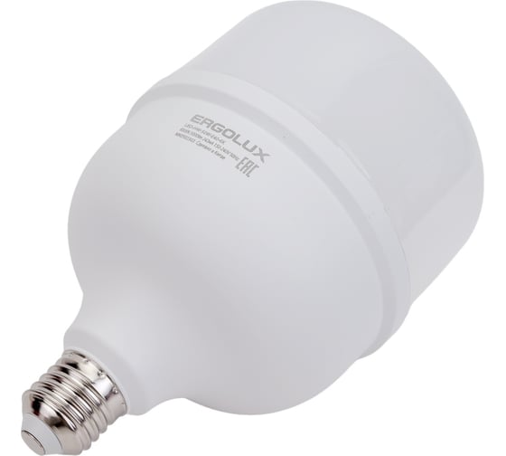 Светодиодная лампа Ergolux LED-HW-50W-E40-6K серия PRO 50Вт E27/E40 6500К 150-260В 14329