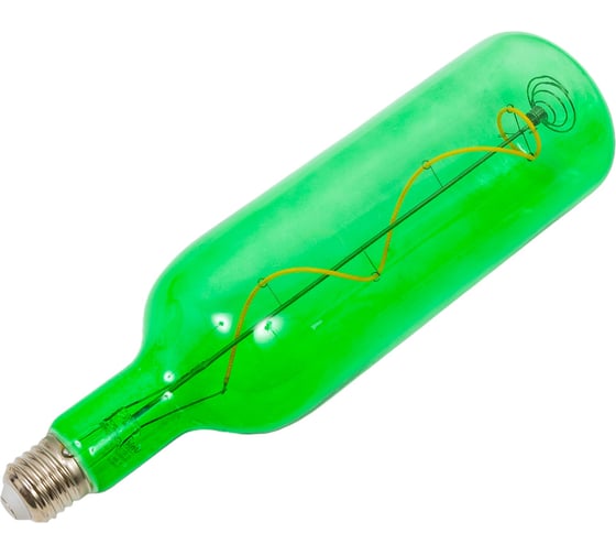Светодиодная лампа Uniel 5W/SOHO/E27/CW GREEN GLS77GR LED-SF21 UL-00007627