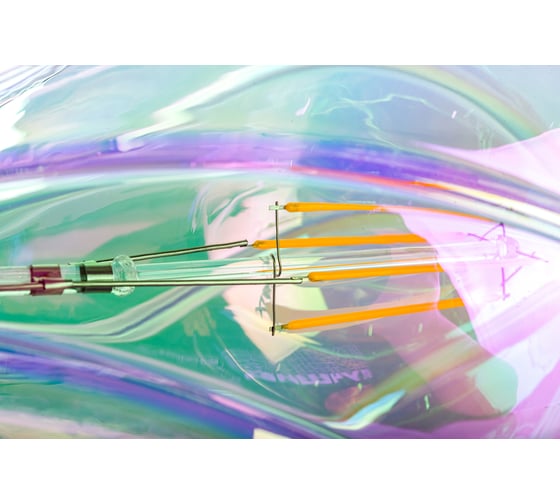 Светодиодная лампа Uniel 5W/SOHO/E27/CW RAINBOW GLS77RB LED-SF31 UL-00005917