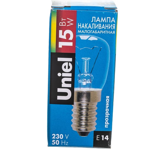 Лампа накаливания Uniel CL-15/E14 картон IL-F25 1854
