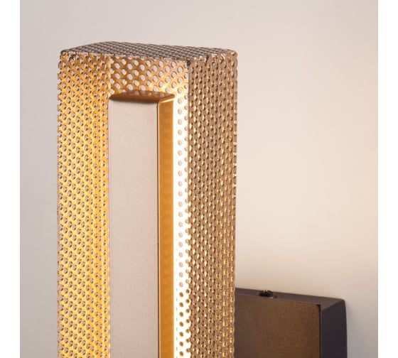 Настенный светильник Elektrostandard 40003 LED Lattice черный золото a057419