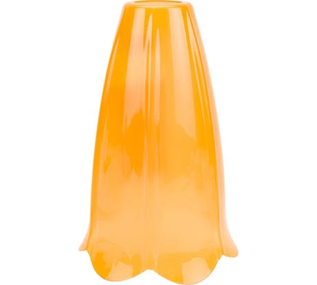 Пластиковый плафон Apeyron оранжевый, под патрон Е27, O140х220мм / 16-31