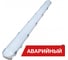 Светодиодный аварийный светильник DIORA Stick 50/9000 prism 9000лм 50Вт 3000K IP65 0.7PF 90Ra Kп<1 А DS50-P-3K-Ra90-A 1