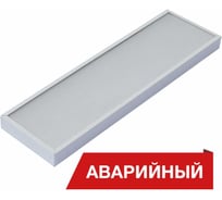 Светодиодный светильник DIORA NPO IP65 SE Mini 30/4000 prism 4000лм 30Вт 4000K IP65 0.7PF 80Ra Кп<1 Аварийный DNPOIP65SEMini30-P-4K-A