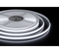 Светодиодная лента Apeyron 24В, 10 Вт/м, 700 лм/м, 6500К, COB, 528д/м, Free Cut, IP20, 5м, подложка 00-399