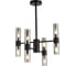 Люстра Schaffner Dolore 4380-8, цвет черный, 320 Вт Dolore 4380-8 BK 2