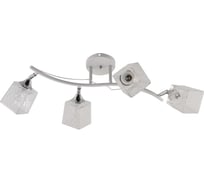 Люстра Schaffner Mantel 4440-4, цвет белый/хром, 240 Вт Mantel 4440-4 WH+CR