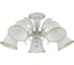 Люстра Schaffner Cuartel 4645-5, цвет белый/золото, 200 Вт Cuartel 4645-5 WH+GD 1