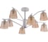 Люстра Schaffner Relleno 4240-8, цвет белый/хром, 320 Вт Relleno 4240-8 WH+CR 1