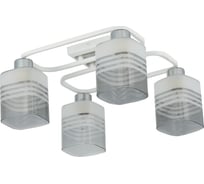 Люстра Schaffner Treno 4705-4, цвет белый/хром, 160 Вт Treno 4705-4 WH+CR