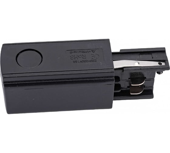 Ввод питания для шинопровода Uniel трехфазный BLACK 1 POLYBAG UBX-A02 09739
