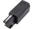 Ввод питания для шинопровода Uniel трехфазный BLACK 1 POLYBAG UBX-A02 09739 3