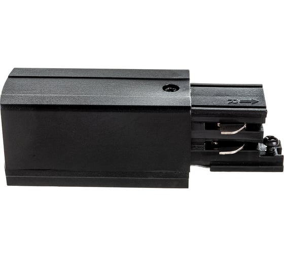 Ввод питания для шинопровода Uniel трехфазный BLACK 1 POLYBAG UBX-A01 9736