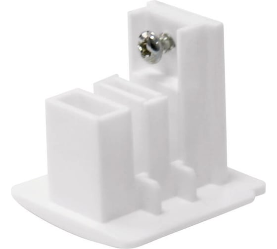 Торцевая заглушка для шинопровода Uniel SILVER 1 POLYBAG UFB-C41 9733
