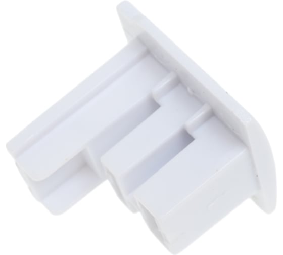 Торцевая заглушка для шинопровода Uniel WHITE 1 POLYBAG UFB-C41 9731