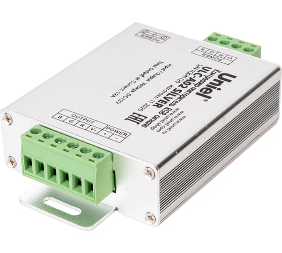 Контроллер-повторитель Uniel RGB-сигнала SILVER ULC-A02 UL-00008010