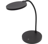 Настольная светодиодная лампа Uniel Black/LED/400Lm/4500K/Dimmer/USB TLD-553 UL-00003339