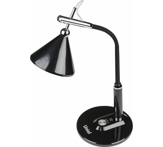 Настольная светодиодная лампа Uniel Black/LED/400Lm/2700-5500K/Dimmer TLD-569 UL-00007437