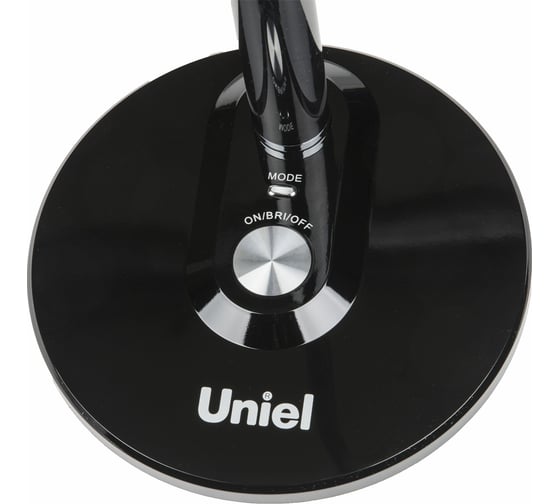 Настольная светодиодная лампа Uniel Black/LED/400Lm/2700-5500K/Dimmer TLD-569 UL-00007437
