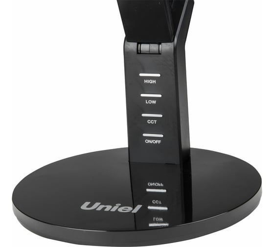 Настольная светодиодная лампа Uniel Black/LED/500Lm/2700-5500K/Dimmer TLD-570 UL-00007438