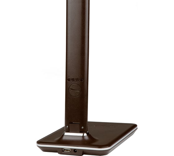 Настольная светодиодная лампа Uniel Brown/LED/450Lm/3000-6000K/Dimmer/USB TLD-551 UL-00003335