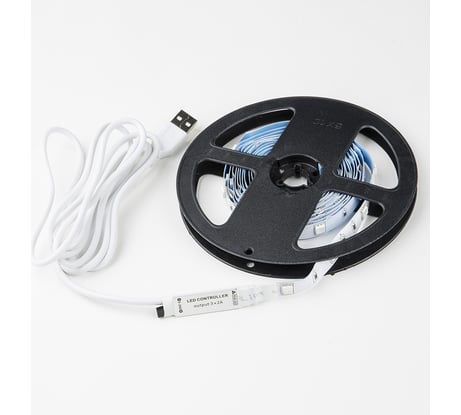 Светодиодная лента Uniel 3M/RGB/1.5M/USB IP20 RUA02C03 блистер ULS-U11 UL-00007533