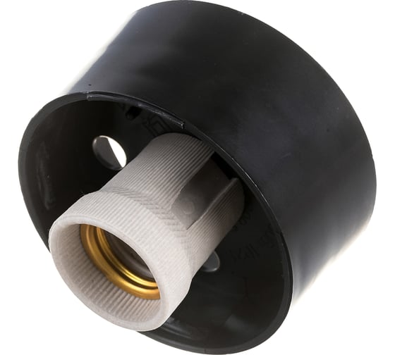 Резьбовое основание для садово-парковых светильников Uniel BLACK UFP-A01AE 8102