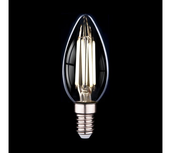 Светодиодная лампа Elektrostandard BLE1440 Свеча 9W 6500K E14 CW35 прозрачный a056251