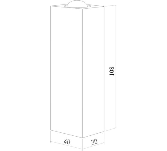 Настенный светильник Elektrostandard 40110 LED Petite белый a056594