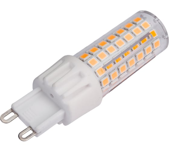 Светодиодная лампа TDM ELECTRIC G9, 9 Вт, 230 В, 3000 К, SMD, 21,5x70,5 мм SQ0340-0228