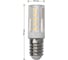 Светодиодная лампа TDM ELECTRIC Е14, 5 Вт, 230 В, 3000 К, SMD, 16x54 мм SQ0340-0340 4
