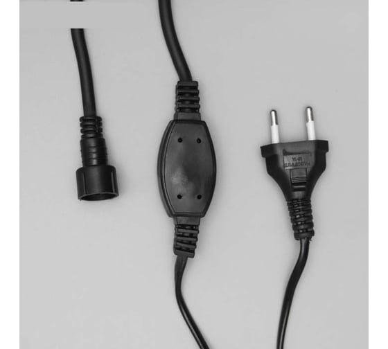 Шнур питания для гирлянд Luazon УМС, 220V, МУЛЬТИRGRB, МУЛЬТИRGB, БЕЛО-СИНИЙ, Н.Т. 3W 1080043 1