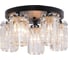 Люстра Schaffner Limitado 4160-5, цвет черный/хром, 300 Вт Limitado 4160-5 BK+CR 2