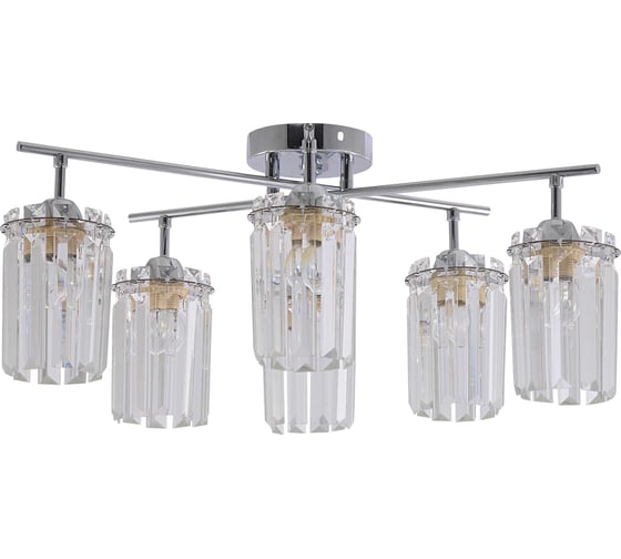 Люстра Schaffner Motivo 4140-6, цвет хром, 360 Вт Motivo 4140-6 CR 1