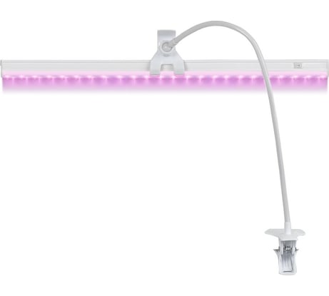 Светодиодный светильник для роста растений RITTER Т5 10 Вт 2м прищепка 56304 4