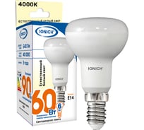 Светодиодная лампа светодиодная акцентного освещения IONICH ILED-SMD2835-R50-6Вт-540Лм-230В-2700К-E14 1794