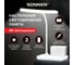 Настольная лампа светильник беспроводная SONNEN PT-301,органайзер,USB,LED,4Вт,3режима,белый, 238778 2
