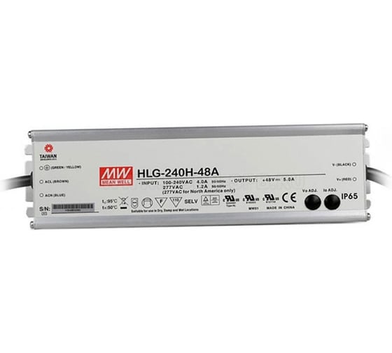 LED-драйвер Mean Well HLG-240H-48A AC-DC 240Вт Т00292258