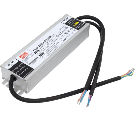 LED-драйвер Mean Well HLG-240H-C700B AC-DC 249.9Вт Т02294999