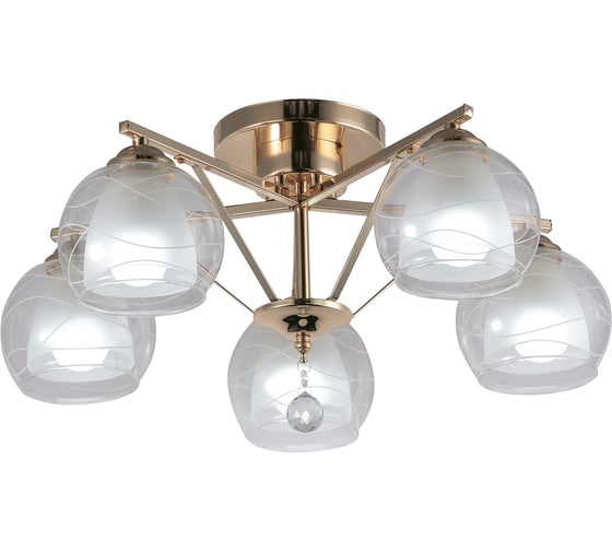 Люстра Ritter Modern 177/5 5хE27, золото 52524 0