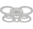 Люстра Schaffner Uscita 2670-4+4 цвет белый 208 Вт WH IR 2