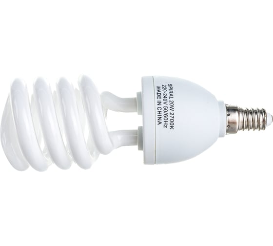 Энергосберегающая лампа Wonderful SM-1 20W/E14/2700 (спираль) 900405