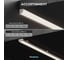 Набор углового профиля для светодиодной ленты серебро Geniled Baulamp 16х16х2000мм с заглушками и рассеивателем (4шт) 50011_4 9